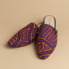 Mola Mules | Purple & Orange