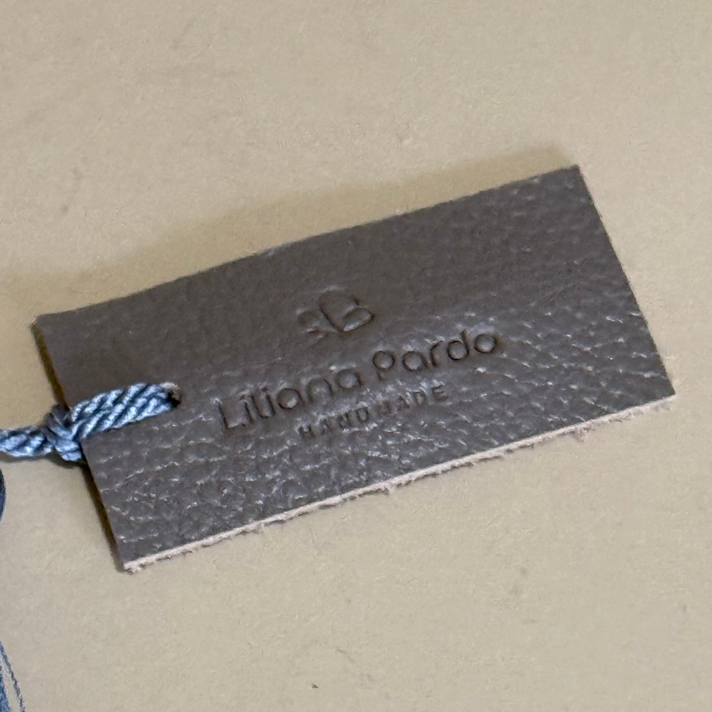 Bookmarker Leather Charm