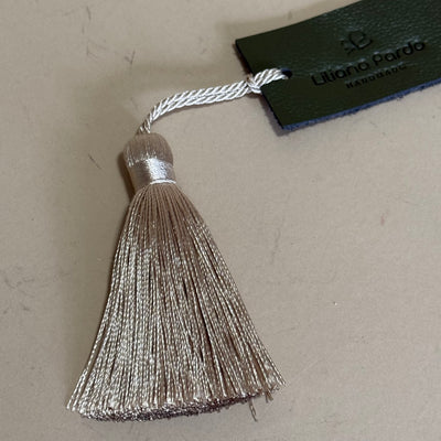 Bookmarker Leather Charm