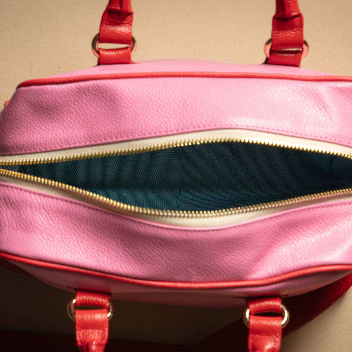 Pink / Red Bowling Bag