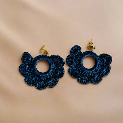 Floral Crochet Earrings