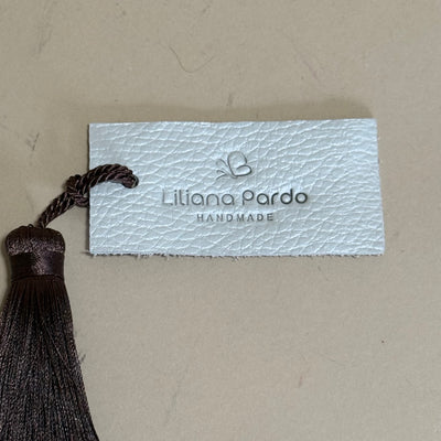 Bookmarker Leather Charm