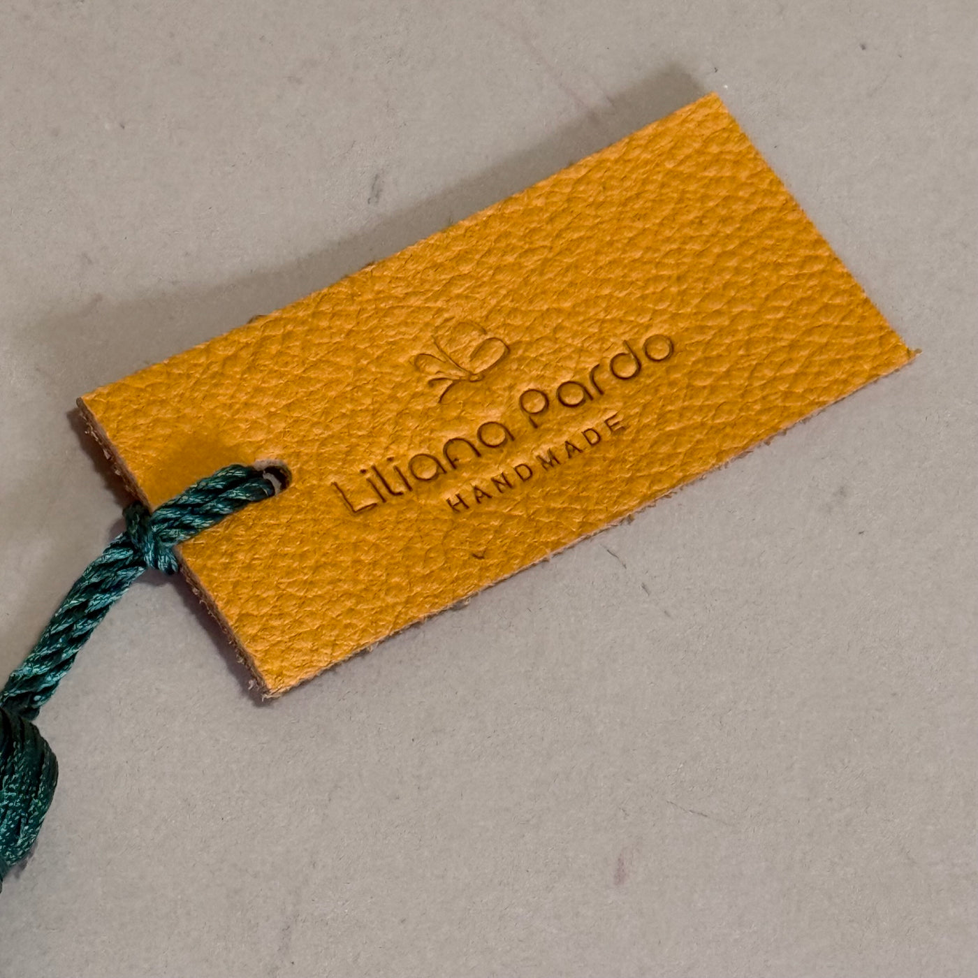 Bookmarker Leather Charm