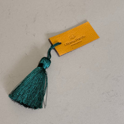 Bookmarker Leather Charm