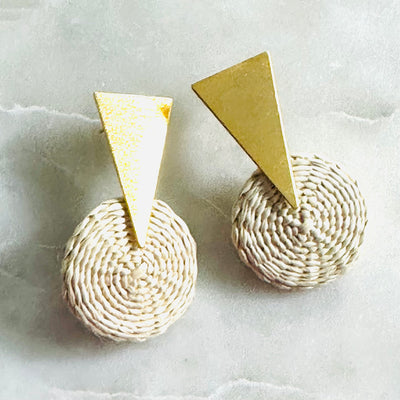 Triangle Drop Earrings