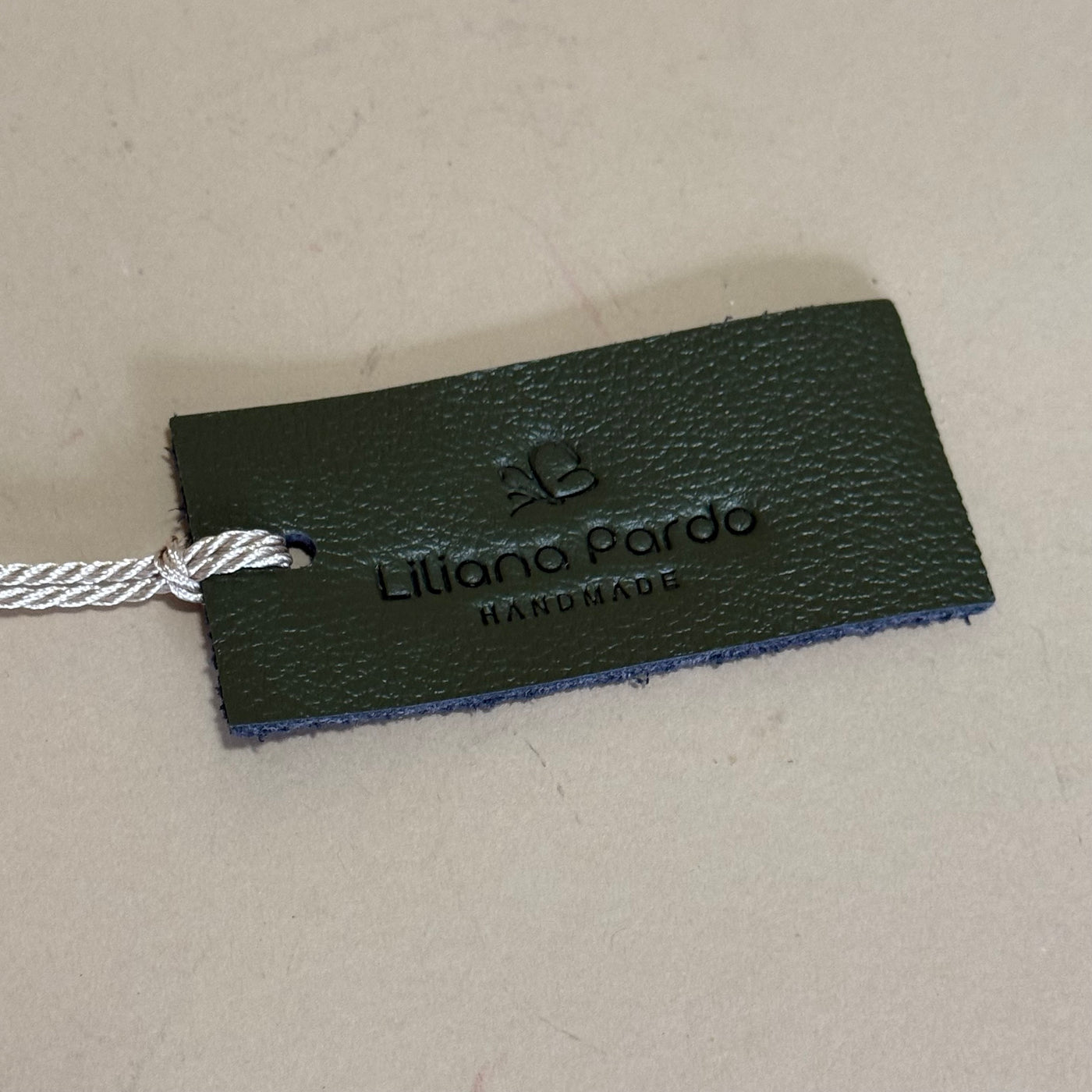 Bookmarker Leather Charm