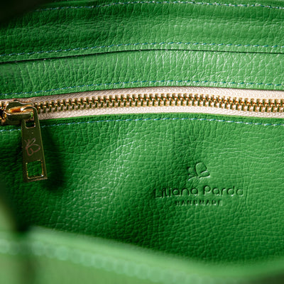 Mairi Medium Tote | Holiday Green