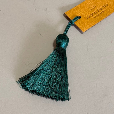 Bookmarker Leather Charm