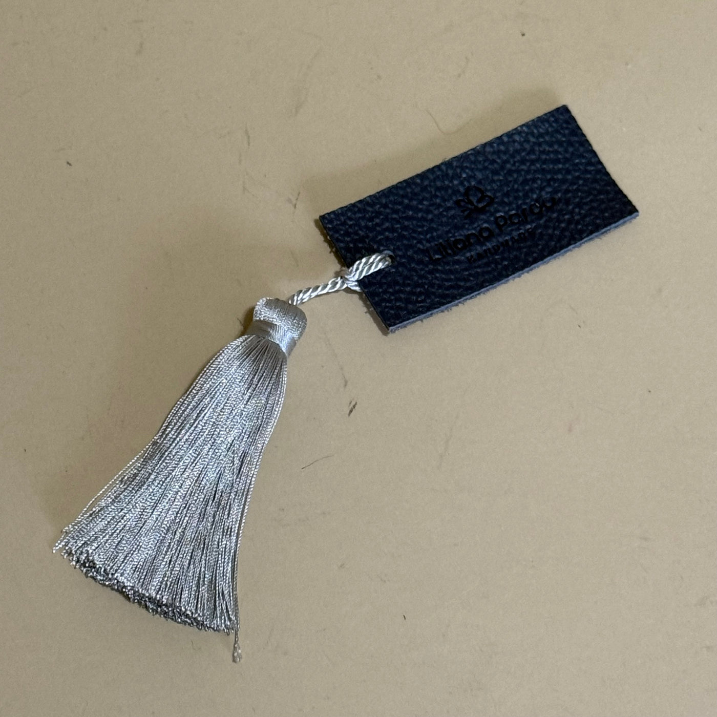 Bookmarker Leather Charm