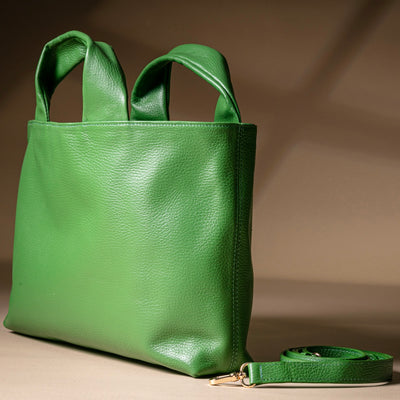 Mairi Medium Tote | Holiday Green
