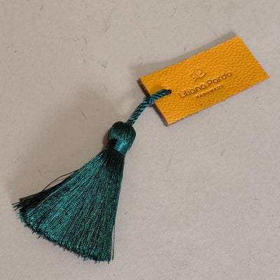 Bookmarker Leather Charm