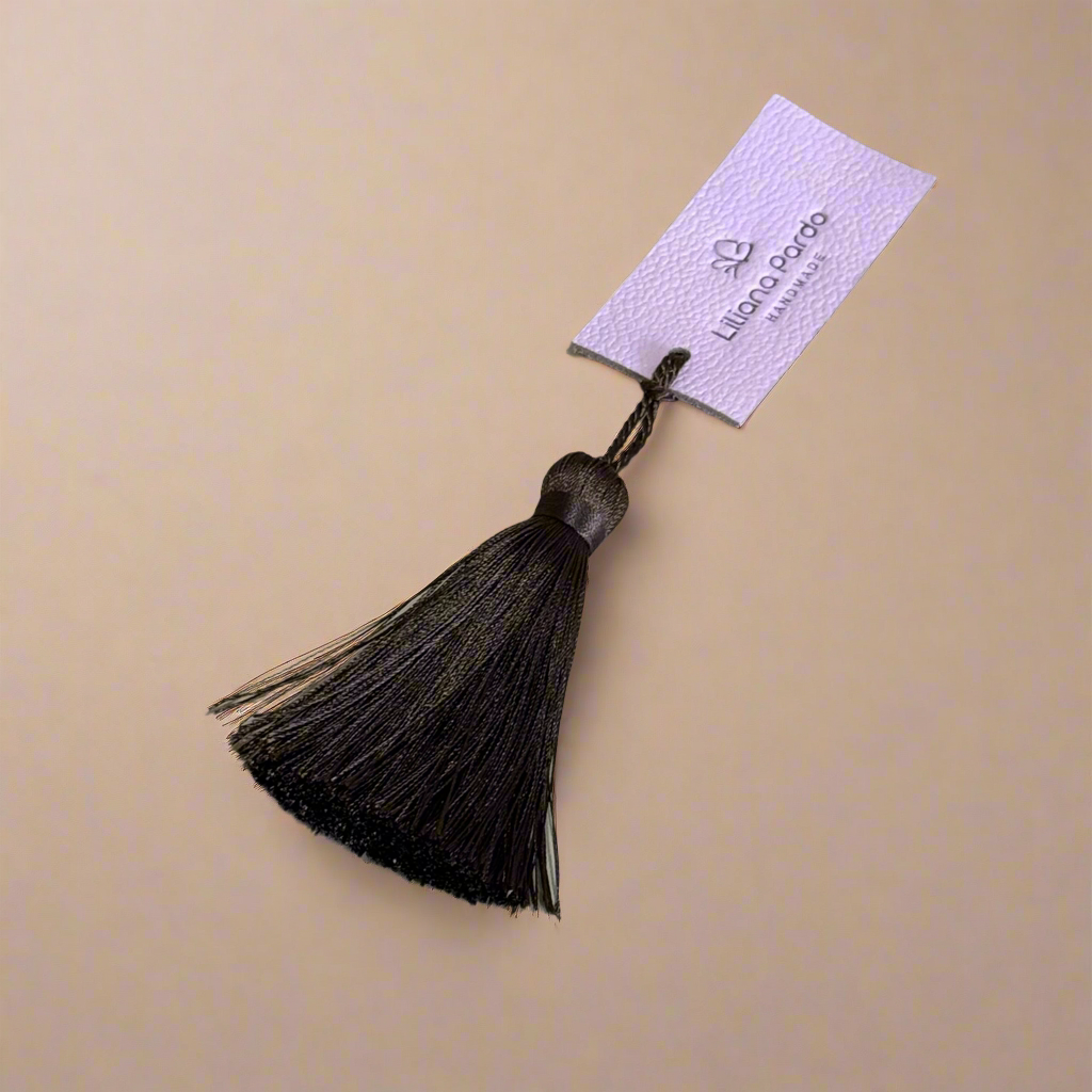 Bookmarker Leather Charm