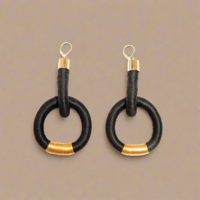 Classic Black Earrings