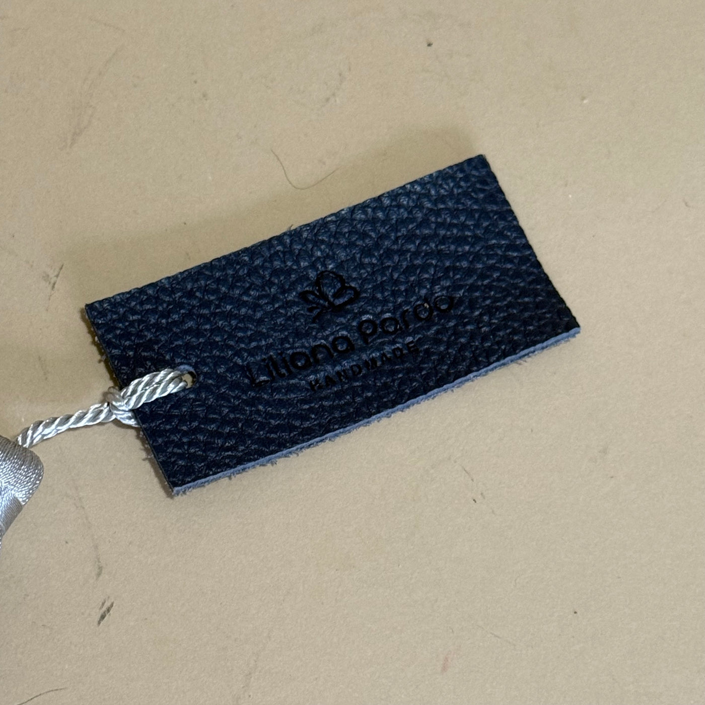 Bookmarker Leather Charm