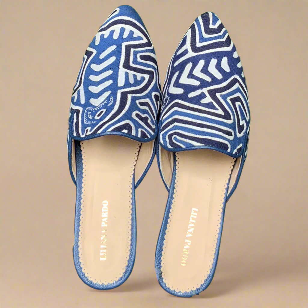 Mola Mules | Blue Fish