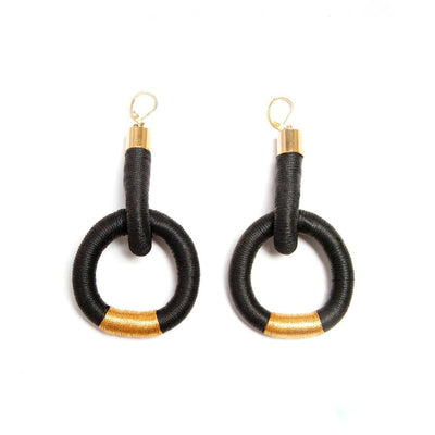 Classic Black Earrings